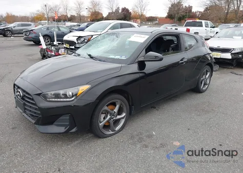 2019 Hyundai Veloster 2.0 из США, поврежденный, VIN KMHTG6AF4KU005160